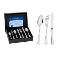 Faqueiro Tramontina Mônaco Aço Inox com Facas de Mesa Forjadas 42 Peças