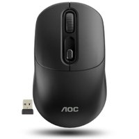 Mouse Usb optico sem fio AOC MS300 preto