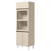 Torre Quente Para Forno E Microondas MDF 72X221 cm Kali 168661 Bianco TOQ Nicioli