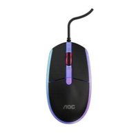 Mouse Usb optico com fio gamer Aoc Gm150 preto
