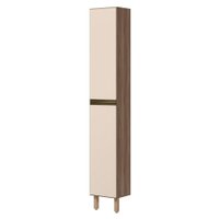 Paneleiro 2 Portas MDF 35X221 cm Kali 122286 Carvalho TOQ Off White Nicioli