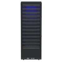 Adega Piubella 400 para 104 Garrafas Preto Porta Invertida 220 V