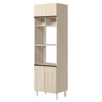 Torre Quente Para Forno E Microondas MDF 70X237 cm Kali 166851 Bianco TOQ Nicioli