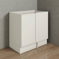 Balcão de Cozinha de Canto 84 Cm Fineze 1 Porta 100% Mdf Areia Hp - Henn