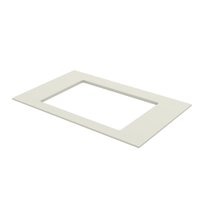Tampo para Balcão Cooktop 80 Cm Fineze 100% Mdf Areia Hp - Henn