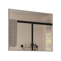 Armário de Banheiro New com Espelho 100% Mdf Cimento - Belizze Móveis
