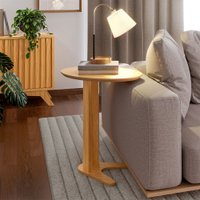 Mesa de Canto 60cm 100% Mdf Carvalho Rose - Dalla Costa