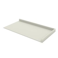 Tampo para Balcão de Canto 94 Cm Fineze 100% Mdf Areia Hp - Henn