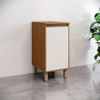 Balcão de Cozinha 40 Cm Venaly 1 Porta com Tampo Cinamomo/Off White - Henn