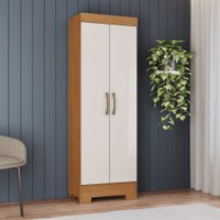 Armário Multiuso 2 Portas B387 Cinamomo/Off White - Henn