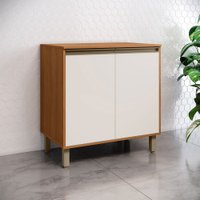 Balcão de Cozinha 80 Cm Venaly 2 Portas com Tampo Cinamomo/Off White - Henn