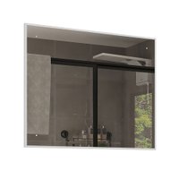 Armário de Banheiro New com Espelho 100% Mdf Branco - Belizze Móveis