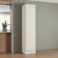 Paneleiro Fineze 1 Porta 5 Prateleiras 100% Mdf Areia Hp - Henn