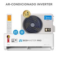 Ar Condicionado Split Inverter Midea AI Ecomaster Pro 9000 BTUs Frio 220V 38EZVCB09M5