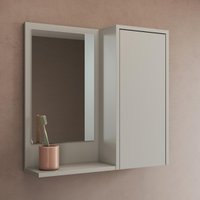 Espelheira de Banheiro com 1 Porta 60cm Multimóveis CRART-EPL002 Arenas