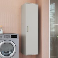 Armário Multiuso de Lavanderia com 1 Porta Suspenso 39,8cm Multimóveis CRART-ARM006 - AREIA
