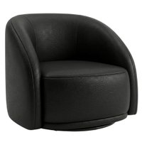Poltrona Decorativa Organica Joy Base Giratoria Courino TCS 724 MOLL