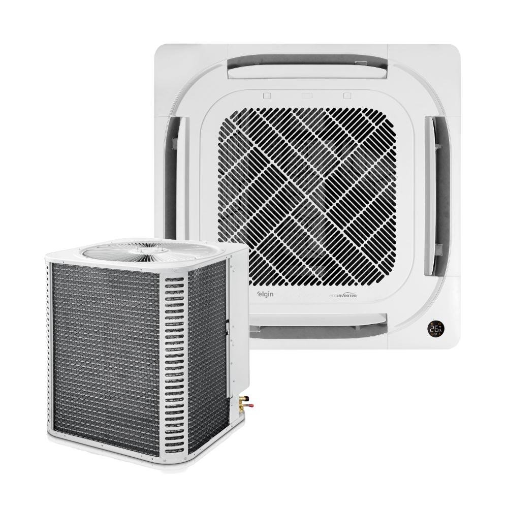 Ar Condicionado Split Cassete 36000 Btu Frio - Inverter - Elgin - 220v - Kvfi36c2nb