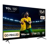 Smart TV C6K 65 Polegadas 4K 144 Hz QLED Mini LED TCL
