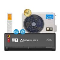 Ar Condicionado Split Inverter Midea AI Ecomaster Black 24000 BTUs Quente e Frio 220V 38EMVQA24M5