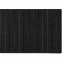 Toalha de Piso Premium Antiderrapante 100% Algodão 600g/m² 50x70cm Tessi Preto