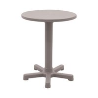 Mesa Tramontina Capri Camurça 59 cm em Polipropileno