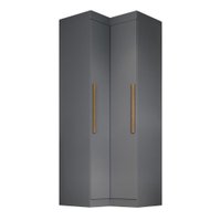 Guarda Roupas Modulado Closet de Canto 2 Portas Madrid Maxel