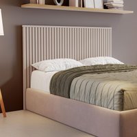 Cabeceira de Casal Ripada 156cm Multimóveis CRJCM-CAB002 Off White