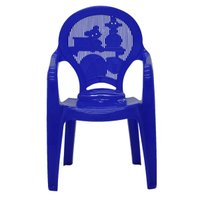 Cadeira Infantil Tramontina Catty Azul Estampado em Polipropileno