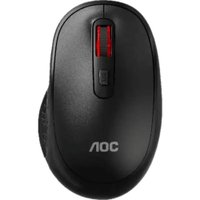 Mouse Usb optico sem fio AOC MS400b preto