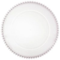 Sousplat Redondo 32cm Plástico Balls Lyor Transparente Mesa Posta Almoço Jantar Lugar Americano
