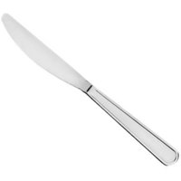 Jogo Faca de Mesa 12 Peças Modena Inox 22cm Talheres Brinox com Serra Mesa Posta