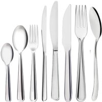 Faqueiro 96 peças Brinox Modena Aço Inox Completo 12 Pessoas Talheres Churrasco Sobremesa Chá Café