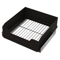 Fruteira Deslizante Elite 57x37x13cm Preto Fosco Aço Carbono Schmitt Cozinha Frutas Gaveta