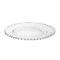 Jogo 12 Pratos de Sobremesa Cristal 20cm Linha Pearl Wolff D