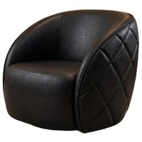 Poltrona Decorativa Organica Essence Base Fixa Courino TCS 724 MOLL