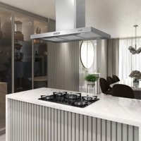 Coifa de Ilha Ciri 75 Cm 220v Inox - Fogatti