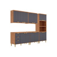 Cozinha Completa 5 Peças Elena CZ546 Cinamomo/Titanium MGM