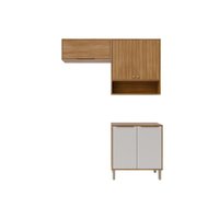 Cozinha Completa 3 Peças Divina C3P75 Cinamomo/Off White MGM