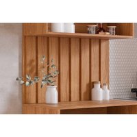 Complemento Multiuso Banheiro Painel Ripado 60cm Freijo MGM