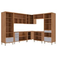 Cozinha Completa 8 Peças Eloise CZ596 Cinamomo/Titanium MGM