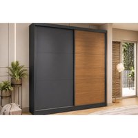 Guarda Roupa Casal 2 Portas 6 Gav T592 Canela Kappesberg