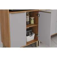 Cozinha Completa 2 Peças Esplêndida C2P64 Titanium MGM