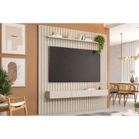 Painel Home p/ TV 65 Pol Maragogi 220cm Off White Permóbili