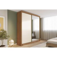Guarda Roupa Casal 2 Portas Trento Cinamomo/Of Wht Conquista
