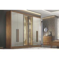 Guarda Roupa Casal Linea 6 Portas 8Gavs Fendi N. Horizonte