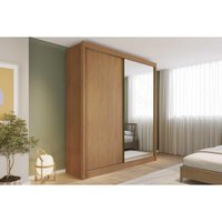 Guarda Roupa Casal 2 Portas Trento Cinamomo Conquista