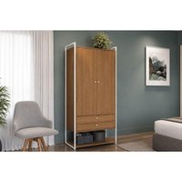 Guarda Roupa Modulado 2Ptas LI048 Kappesberg Branco