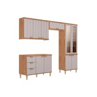Cozinha Completa 4 Peças Elena CZ551 Cinamomo/Off White MGM