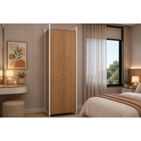 Armário Sapateira Quarto 2Ptas LI052 Kappesberg Branco